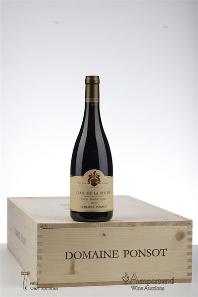 CLOS DE LA ROCHE CUVEE VIEILLES VIGNES 2017 - Ponsot - 6 Bottles - Owc 6