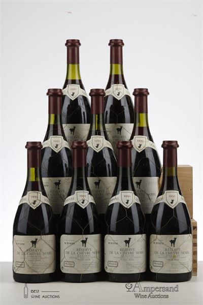 BOURGOGNE RESERVE DE LA CHEVRE NOIRE 1992 - Boisseaux  Estivant - 9 Bottles