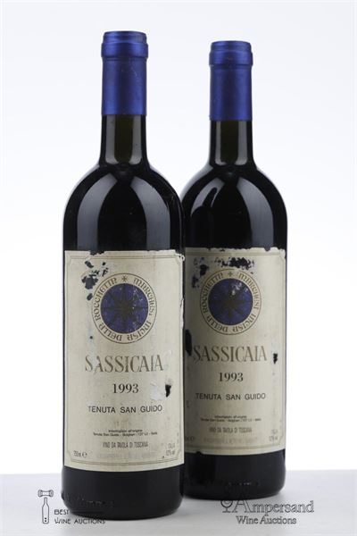SASSICAIA 1993 - Tenuta San Guido - 2 Bottles