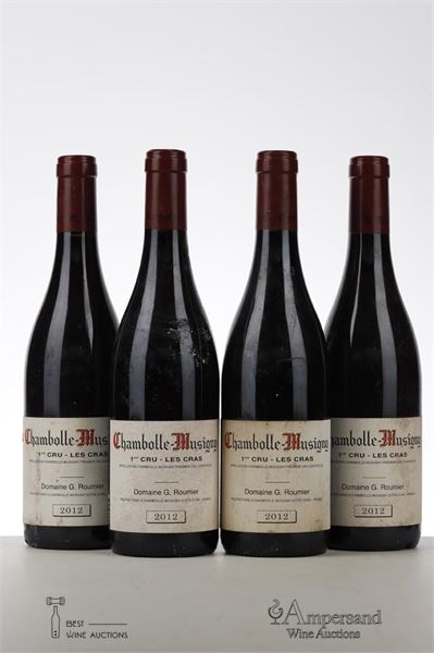 CHAMBOLLE MUSIGNY LES CRAS 2012 - Georges Roumier - 4 Bottles