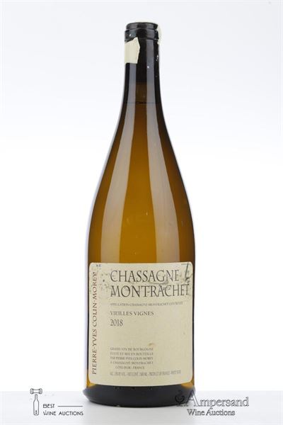 CHASSAGNE MONTRACHET BLANC VIEILLES VIGNES 2018 - Pierre Yves Colin Morey - 1 Magnum