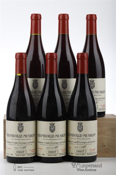 CHAMBOLLE MUSIGNY 1997 - Comte de Vogue - 6 Bottles
