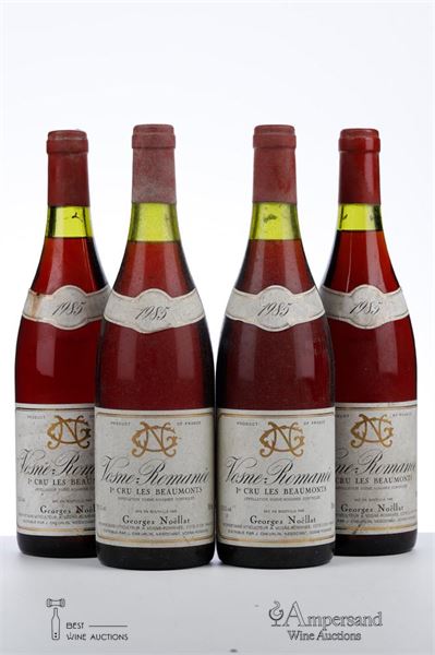 VOSNE ROMANEE LES BEAUX MONTS 1985 - Georges Noellat - 4 Bottles