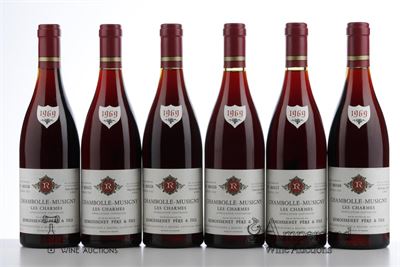 CHAMBOLLE MUSIGNY LES CHARMES Remoissenet Pere et Fils 1969 - 12 Bottles