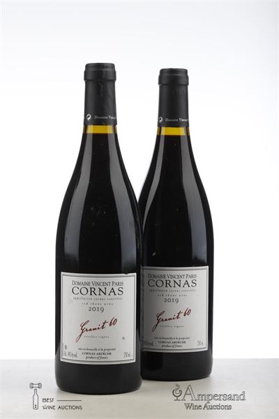 CORNAS GRANIT 60 VIEILLES VIGNES 2019 - Vincent Paris - 2 Bottles