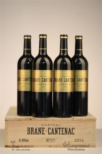 BRANE CANTENAC 2016 - Mc - 4 Bottles - Owc 6