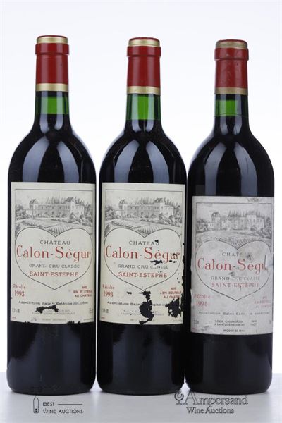 CALON SEGUR 2*1993 + 1*1994 - Mc - 3 Bottles