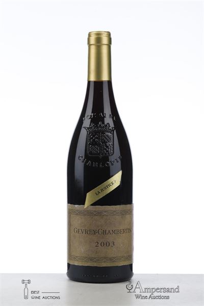 GEVREY CHAMBERTIN LA JUSTICE 2003 - Charlopin Parizot - 1 Bottle