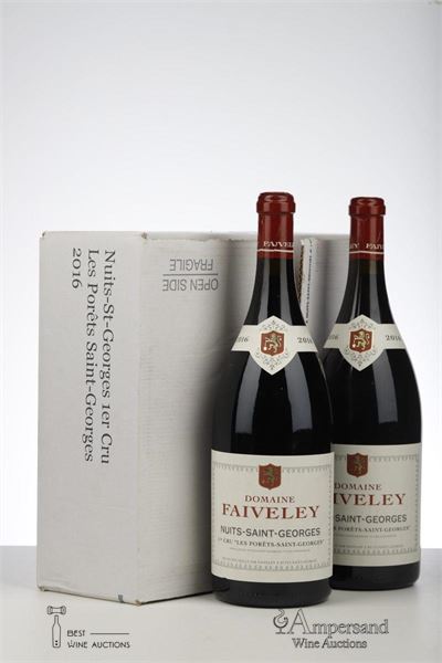 NUITS ST GEORGES LES PORETS ST GEORGES 2016 - Faiveley - 2 Magnums - Oc 3