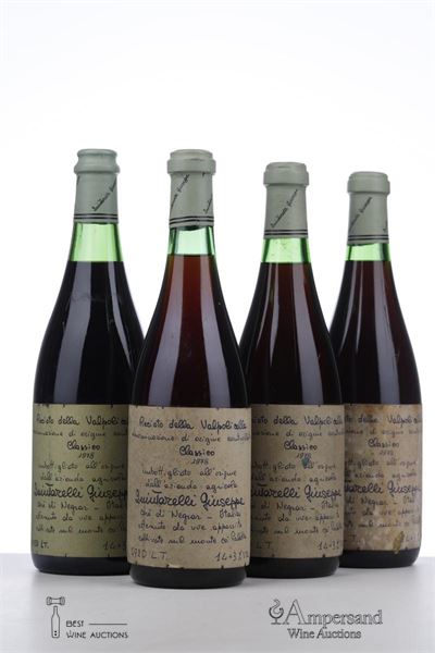 RECIOTO DELLA VALPOLICELLA CLASSICO CA PALETTA 1978 - Giuseppe Quintarelli - 4 Bottles