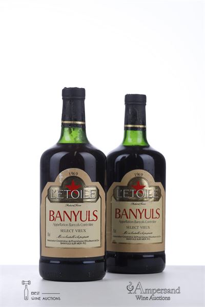 BANYULS 1969 - l'Etoile - 2 Bottles