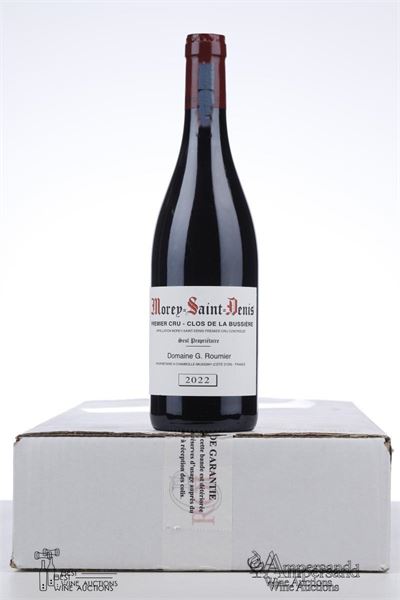MOREY ST DENIS CLOS DE LA BUSSIERE 2022 - Georges Roumier - 6 Bottles - Oc 6