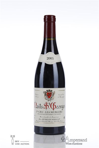 NUITS ST GEORGES LES MURGERS 2005 - Alain Hudelot Noellat - 1 Bottle