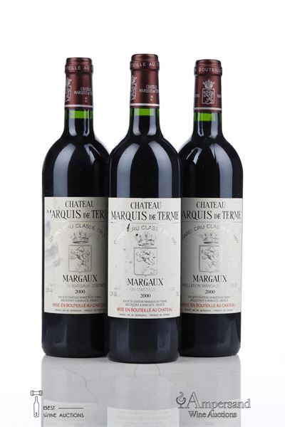 MARQUIS DE TERME 2000 - 3 Bottles