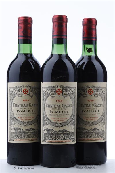 GAZIN 1969 - Mc - 3 Bottles