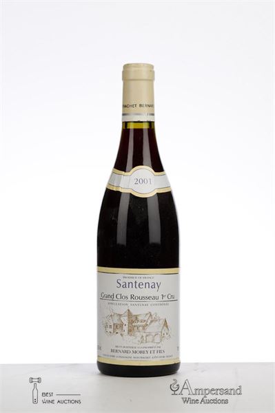 SANTENAY GRAND CLOS ROUSSEAU 2001 - Bernard Morey - 1 Bottle