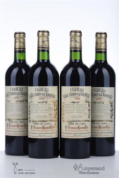 BALESTARD LA TONNELLE 1998 - Mc - 4 Bottles