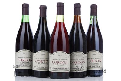 CORTON LES MARECHAUDES 1985 - Michel Mallard - 5 Bottles