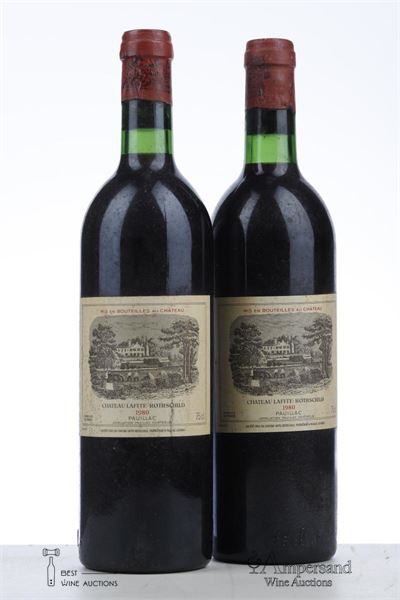 LAFITE ROTHSCHILD 1980 - Mc - 2 Bottles