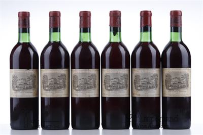 LAFITE ROTHSCHILD 1971 - 6 Bottles