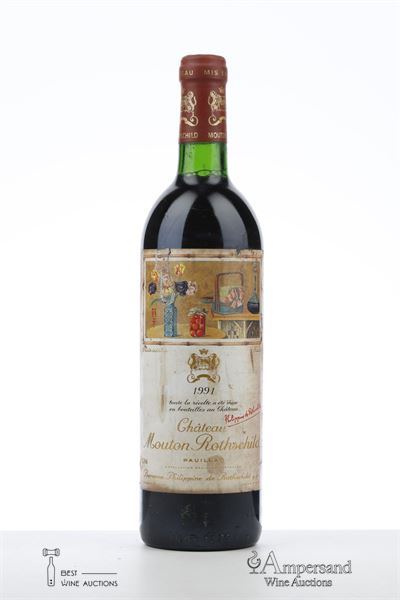 MOUTON ROTHSCHILD 1991 - Mc - 1 Bottle