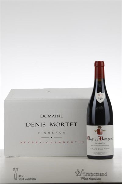 CLOS VOUGEOT 2017 - Denis Mortet - 6 Bottles - Oc 6