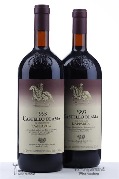 L'APPARITA 1993 - CASTELLO DI AMA - 2 Magnums