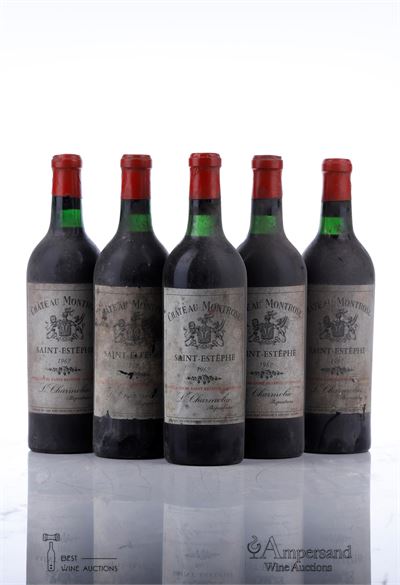 MONTROSE 1962 - Jean Nony - 5 Bottles