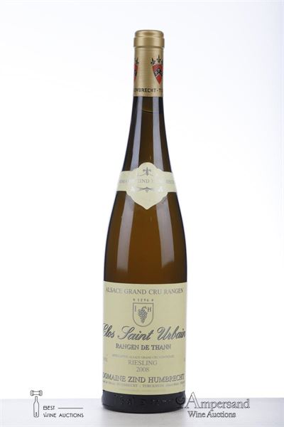 RIESLING CLOS ST URBAIN RANGEN DE THANN 2008 - Zind Humbrecht - 1 Bottle