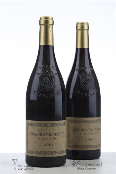 CHARMES CHAMBERTIN 2001 - Philippe Charlopin Parizot - 2 Bottles