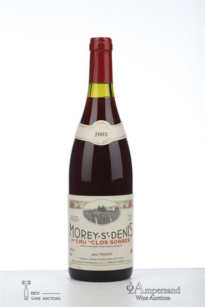 MOREY ST DENIS CLOS SORBES 2003 - Jacky Truchot - 1 Bottle