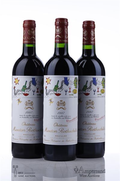 MOUTON ROTHSCHILD 1997 - 3 Bottles
