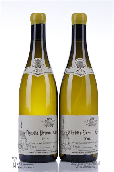 CHABLIS FORET 2014 - Francois Raveneau - 2 Bottles