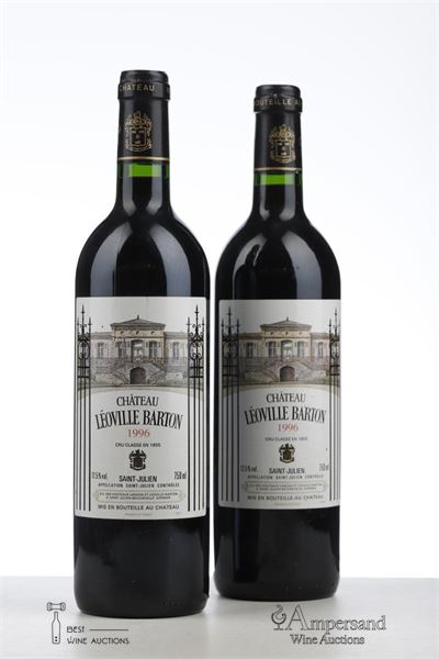 LEOVILLE BARTON 1996 - Mc - 2 Bottles
