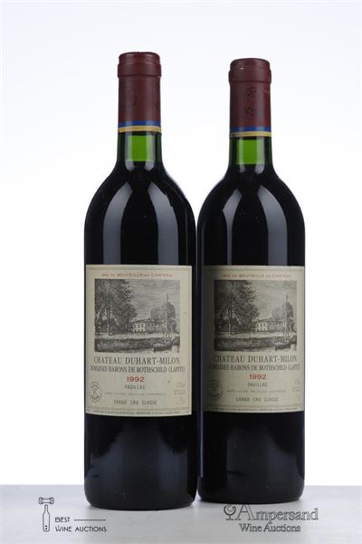 DUHART MILON ROTHSCHILD 1992 - Mc - 2 Bottles