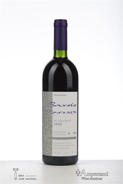 BAROLO RISERVA SPEZIALE SORI VIGNA RIONDA 1990 - Massolino - 1 Bottle