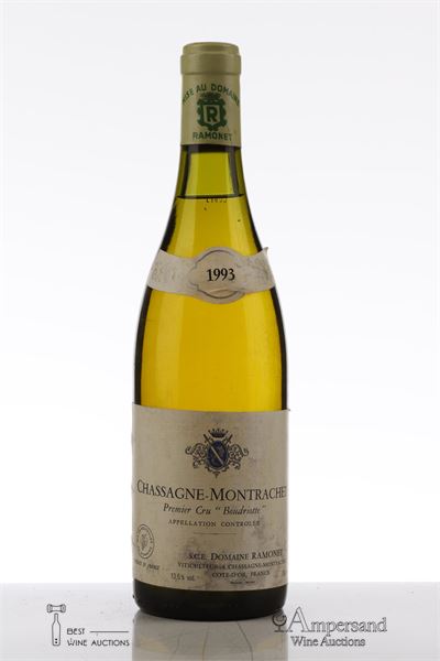CHASSAGNE MONTRACHET BLANC BOUDRIOTTE 1993 - Ramonet - 1 Bottle