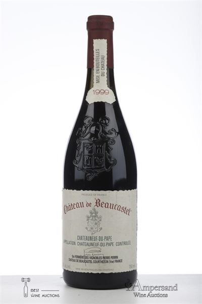 CHATEAUNEUF DU PAPE BEAUCASTEL 1999 - Beaucastel - 1 Bottle
