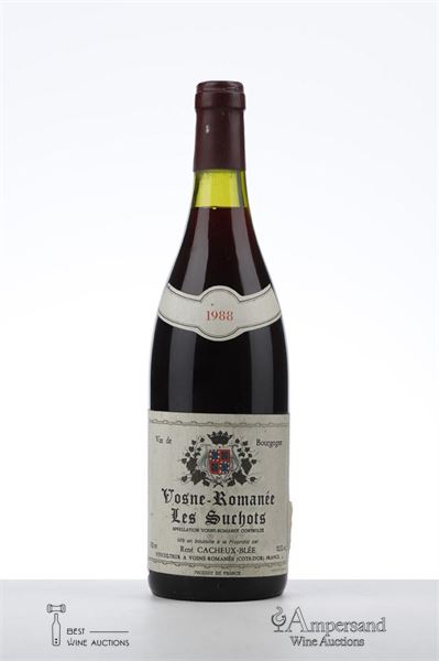 VOSNE ROMANEE LES SUCHOTS 1988 - R. Cacheux Blee - 1 Bottle