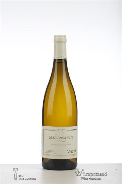 MEURSAULT TILLETS 2007 - Verget - 1 Bottle
