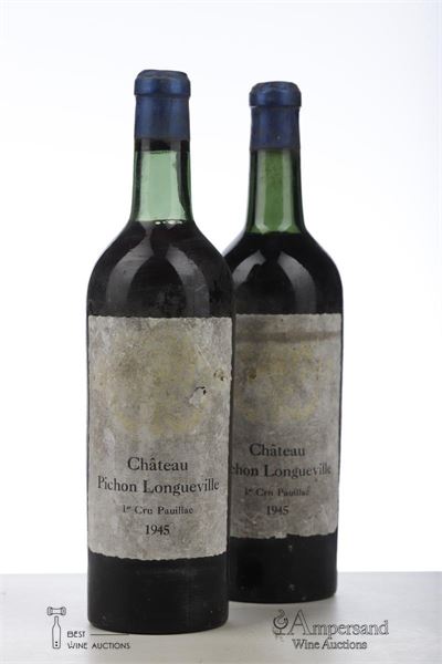 PICHON LONGUEVILLE 1945 - MB - 2 Bottles