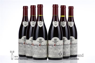 GEVREY CHAMBERTIN 2002 - Claude Dugat - 6 Bottles