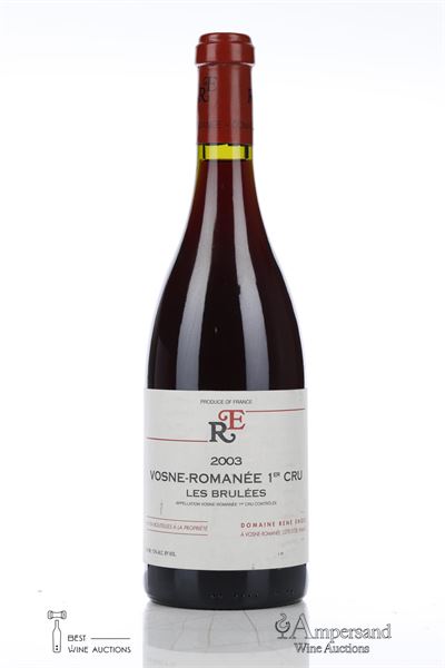 VOSNE ROMANEE LES BRULEES 2003 - Rene Engel - 1 Bottle