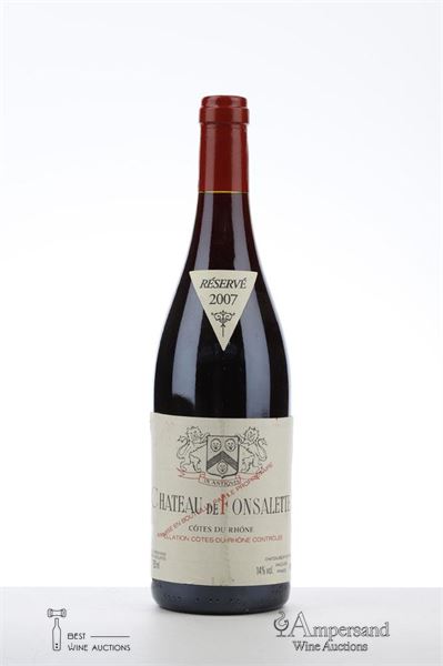 CHATEAU DE FONSALETTE 2007 - Reynaud - 1 Bottle