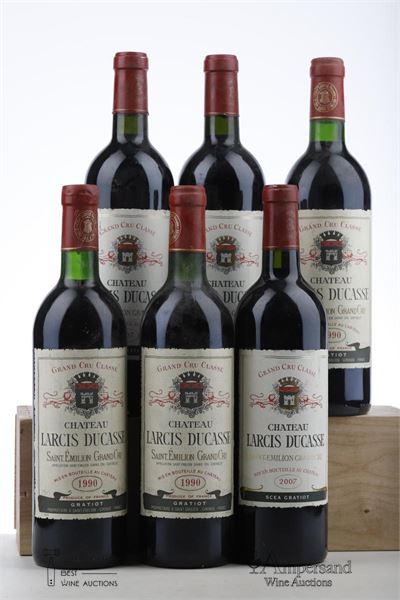 LARCIS DUCASSE 3*1990 + 3*2007   - Mc - 6 Bottles