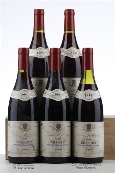 MERCUREY 1994 - Leon Millardet - 5 Bottles