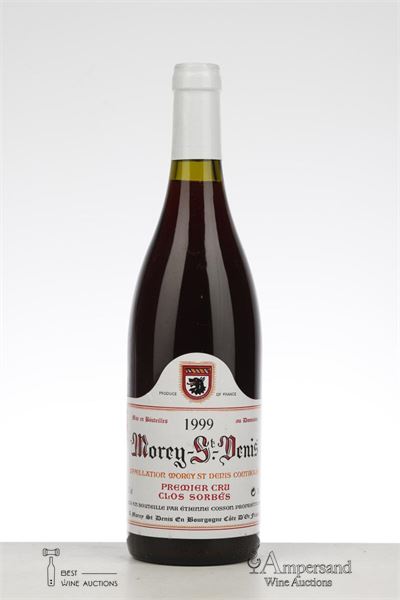 MOREY ST DENIS CLOS SORBES 1999 - Etienne Cosson - 1 Bottle