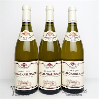 CORTON CHARLEMAGNE 2012 - Bouchard - 3 Bottles