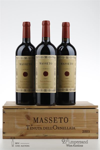 MASSETO 2003 - Tenuta dell'Ornellaia - 3 Bottles - Owc 3