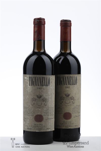 TIGNANELLO 1982 - Antinori - 2 Bottles